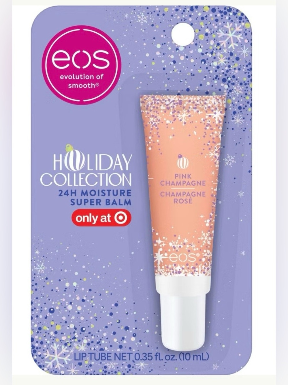 EOS Holiday Collection Pink Champagne 24H Moisture Super Balm